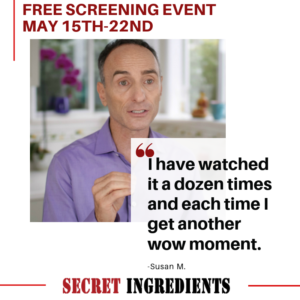 “Secret Ingredients” Worldwide Online Film Showing Starts May 15