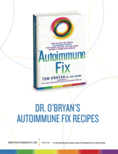 Free Recipe book for those with autoimmune diseases!